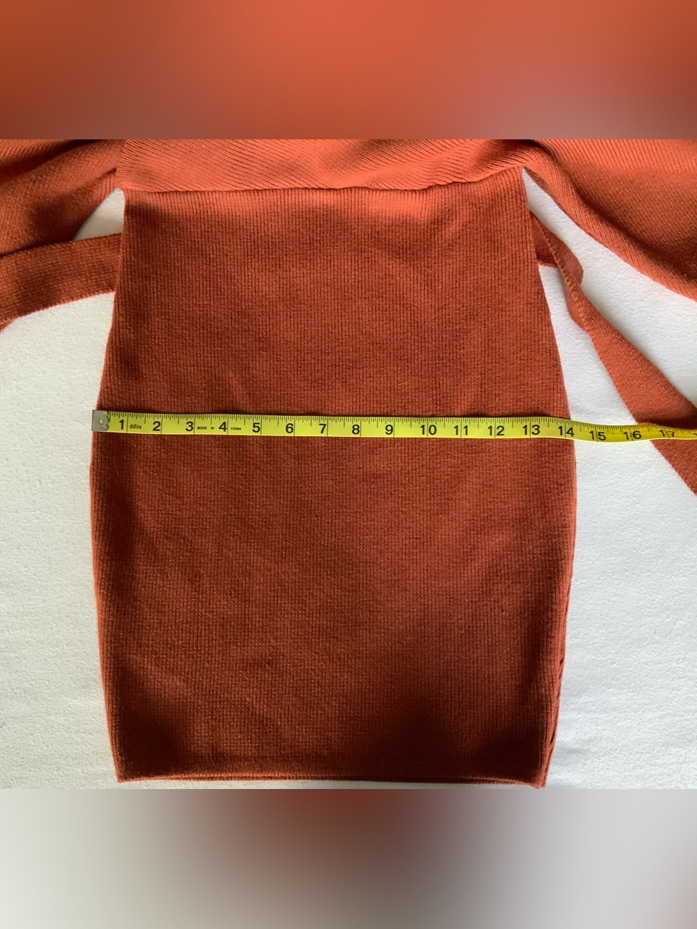 Lulus Modena Rust Brown Dolman Sleeve Bodycon Sweater Dress Size S - Picture 7 of 10